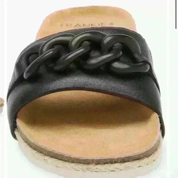 Frankie4 Quinn Slide Sandal black size 6 - Picture 10 of 12